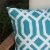 Noble House Manduka Arabesque Square Pillow in Dark Teal (Set of 2) Perspective: left
