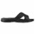 Totes Everywear Ara Cross Slide Women's Sandals - Black Perspective: left