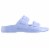 Totes Womens Sol Bounce 2-Strap Sandals - Purple Perspective: left