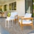Backyard Bungalow Polyweave Dale Area Rug - Brown-Cream Perspective: left