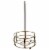 Home Basics Lyon Free-Standing Paper Towel Holder, Rose Gold Perspective: left