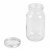 Home Basics 25 oz. Wide Mouth Clear Mason Canning Jar Perspective: left
