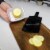 Home Basics Plastic Mandolin Slicer with Handle, Black Perspective: left