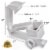 Home Basics Rotary Cheese Grater Perspective: left