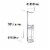 Home Basics Unity Free-Standing Dispensing Toilet Paper Holder, Silver Perspective: left