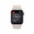 Apple Watch SE GPS 40mm Starlight Aluminum Case with Starlight Sport Band - S/M Perspective: left