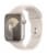 Apple Watch Series 9 GPS 41mm Starlight Aluminum Case with Starlight Sport Band - S/M Perspective: left