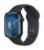 Apple Watch Series 9 GPS 41mm Midnight Aluminum Case with Midnight Sport Band - M/L Perspective: left