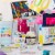 Big Dot of Happiness Happy 100th Day of School Favor 100 Days Party Treat Candy Boxes 12 Ct Perspective: left