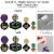 Big Dot of Happiness Mardi Gras - Masquerade Hanging Decor - Party Decor Swirls - Set of 40 Perspective: left
