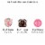 Big Dot of Happiness Pink Gone Hunting Girl Camo Party Decor Clothespin Garland Banner -44 Pc Perspective: left