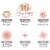 Big Dot of Happiness Sweet 16 - 16th Birthday Party Cake Decor Kit - Cake Topper Set 11 Pc Perspective: left