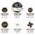 Big Dot of Happiness Adult 80th Birthday Gold - Party Cake Decor Kit - Cake Topper Set 11 Pc Perspective: left