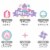 Big Dot of Happiness Scoop Up the Fun Ice Cream - Birthday Decor Kit - Cake Topper Set 11 Pc Perspective: left