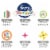 Big Dot of Happiness Cheerful Happy Birthday - Colorful Decor Kit - Cake Topper Set 11 Pc Perspective: left