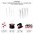Big Dot of Happiness Ta-Da, Magic Show Cupcake Toppers Birthday Party Treat Picks 24 Ct Perspective: left
