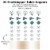 Big Dot of Happiness Par-Tee Time Golf - Centerpiece Sticks - Showstopper Table Toppers 35 Pc Perspective: left