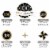 Big Dot of Happiness Adult 100th Birthday Gold - Party Cake Decor Kit - Cake Topper Set 11 Pc Perspective: left