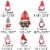 Big Dot of Happiness Christmas Gnomes - Outdoor Lawn Decor - Holiday Party Yard Signs 8 Ct Perspective: left