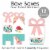 Big Dot of Happiness Colorful Floral Happy Mother's Day Square Favor Gift Box Bow Boxes 12 Ct Perspective: left