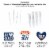 Big Dot of Happiness Happy Father's Day - Dessert Cupcake Toppers - Treat Picks - 24 Ct Perspective: left