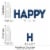 Big Dot of Happiness Happy Father's Day - Dad Party Letter Banner Decor - Happy Father's Day Perspective: left