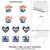 Big Dot of Happiness Happy Father's Day Lawn Decor Outdoor We Love Dad Party Yard Decor 10 Pc Perspective: left