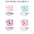 Big Dot of Happiness Girl 13th Birthday Teenager Birthday Clothespin Garland Banner 44 Pc Perspective: left