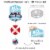 Big Dot of Happiness Railroad Party Crossing Train DIY Backdrop Hanging Vertical Decor 30 Pc Perspective: left