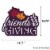 Big Dot of Happiness Friends Thanksgiving Feast - Hanging Outdoor Front Door Decor 1 Pc Sign Perspective: left