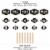 Big Dot of Happiness Hello New Year - 2023 NYE Party Centerpiece Sticks - Table Toppers 15 Ct Perspective: left