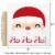 Big Dot of Happiness Jolly Santa Claus Christmas Decor Cushion Case Throw Pillow Cover 16x16 Perspective: left