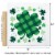 Big Dot of Happiness Shamrock St. Patrick's Day - Cushion Case Throw Pillow Cover 16 x 16 In Perspective: left