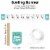 Big Dot of Happiness Medical School Grad Doctor Party Supplies Decor Galore Party Pack 51 Pc Perspective: left
