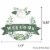 Big Dot of Happiness Boho Botanical - Outdoor Greenery Party Decor - Front Door Wreath Perspective: left