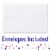 Big Dot of Happiness Dusty Blue Elegantly Simple - Guest Party Favors Thank You Cards 8 Ct Perspective: left