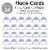 Big Dot of Happiness Purple Elegantly Simple - Party Table Setting Name Place Cards - 24 Ct Perspective: left