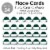 Big Dot of Happiness Emerald Elegantly Simple - Party Table Setting Name Place Cards - 24 Ct Perspective: left