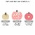 Big Dot of Happiness Girl Little Pumpkin Birthday Baby Shower Clothespin Garland Banner 44 Pc Perspective: left