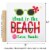 Big Dot of Happiness Tropical Christmas Santa Holiday Decorative Throw Pillow Cover 16  x 16 Perspective: left
