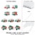 Big Dot of Happiness Camper Christmas Lawn Decor Outdoor Holiday Party Yard Decorations 10 Pc Perspective: left