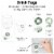 Big Dot of Happiness Boho Botanical Party Charger & Decor Chargerific Kit Setting for 8 Perspective: left