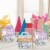 Big Dot of Happiness Spring Easter Bunny Party Favor Bag Labels Candy Bags with Toppers 24 Ct Perspective: left