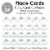 Big Dot of Happiness Colorful Floral Happy Mother's Day We Love Mom Party Place Cards 24 Ct Perspective: left
