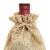 Natural Jute Burlap Wine Gift Bags with Drawstring (13-Inches, 24-Pack) Perspective: left