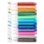 Glitter Glue Pens for Art and Crafts, 12 Rainbow Colors (0.35 oz, 96 Pack) Perspective: left
