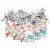 Dinosaur Gift Bag Balloon Weights, Birthday Party Decorations (6 oz, 6 Pack) Perspective: left
