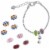 Unicorn Charm Bracelet Set for Girls, DIY Jewelry (71 Pieces) Perspective: left