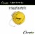Champion Sports Tether Ball, Optic Yellow, Pack of 2 Perspective: left