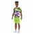 Barbie Ken Fashionistas Doll, Broad, Black Curly Hair, Multi-Colored Camo Print Shirt Perspective: left